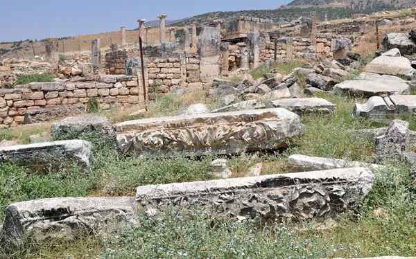 Ruina Hierápolis Cerca Pamukkale Turquía — Foto de Stock