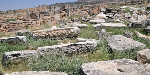 Hierapolis Ruinss Pobliżu Pamukkale Turcja — Zdjęcie stockowe
