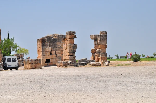 Hiërapolis Ruinss Buurt Van Pamukkale Turkije — Stockfoto