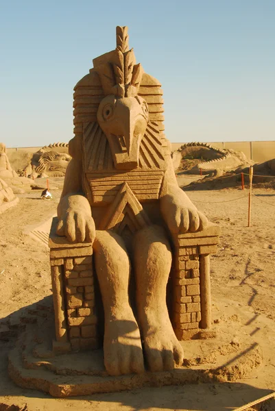 Песчаная Скульптура — стоковое фото