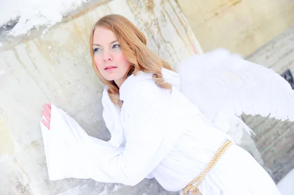 Bílý anděl — Stock fotografie