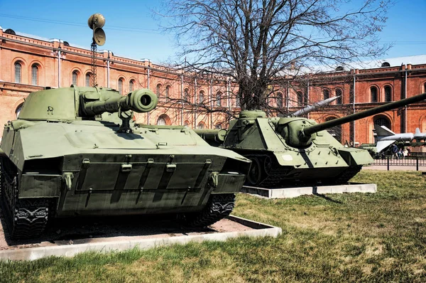 Muzeum dělostřelectva, Petrohrad, Rusko — Stock fotografie