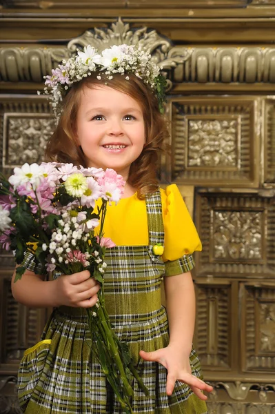 Flower Girl — Stock Photo, Image