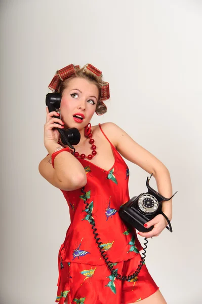 Sexy Pin Up Girl — Stock fotografie