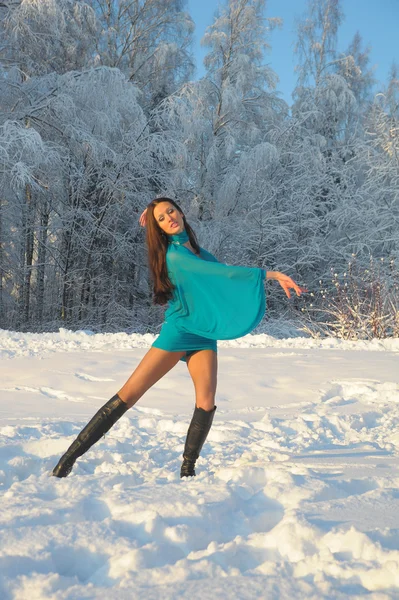 Chica bailando — Foto de Stock