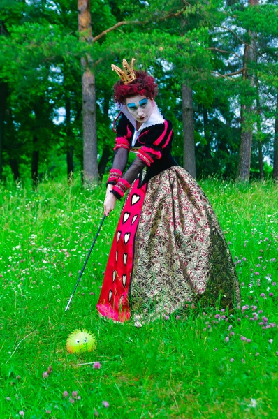 Красная Королева Сказка — стоковое фото