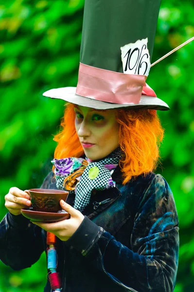 Mad Hatter Fairy Tale Character — Stock Photo, Image