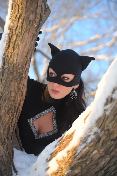 Catwoman — Stockfoto