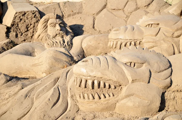 Sand Sculpture — Stock Photo, Image