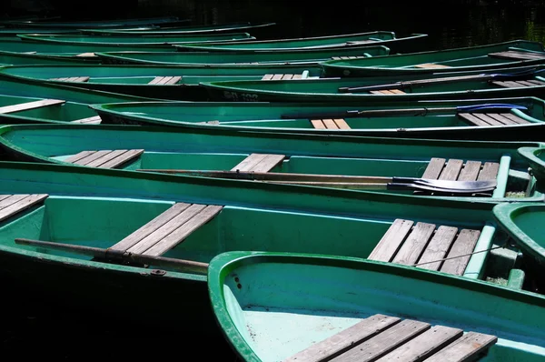 Molte barche — Foto Stock