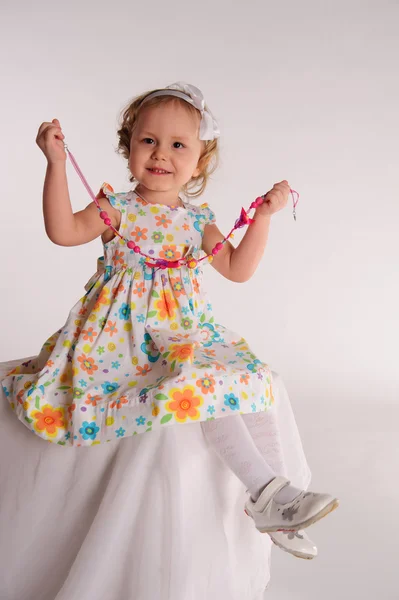 Γλυκιά μικρή πριγκίπισσα — Φωτογραφία Αρχείου
