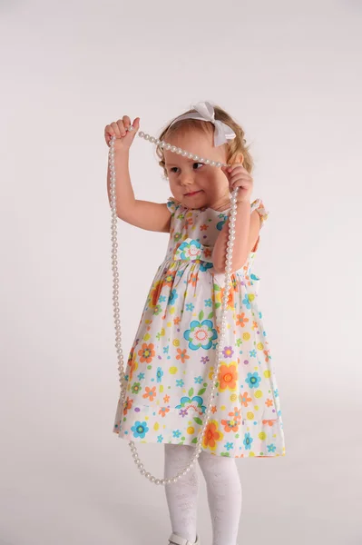 Dulce pequeña princesa — Foto de Stock