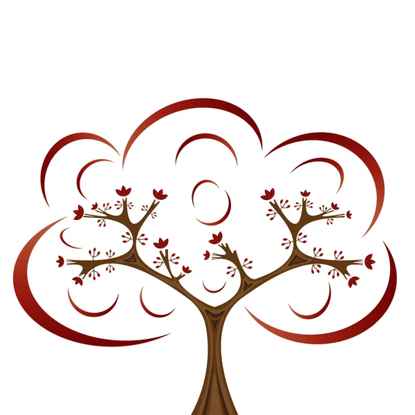 Arbuste d'épine — Image vectorielle