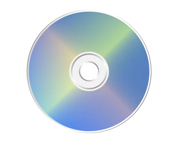 Boş cd veya dvd — Stok Vektör