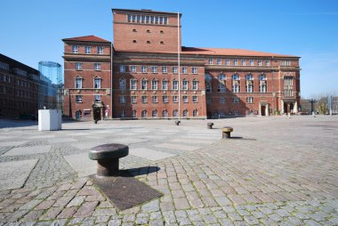 Townhall in Kiel/Germany clipart