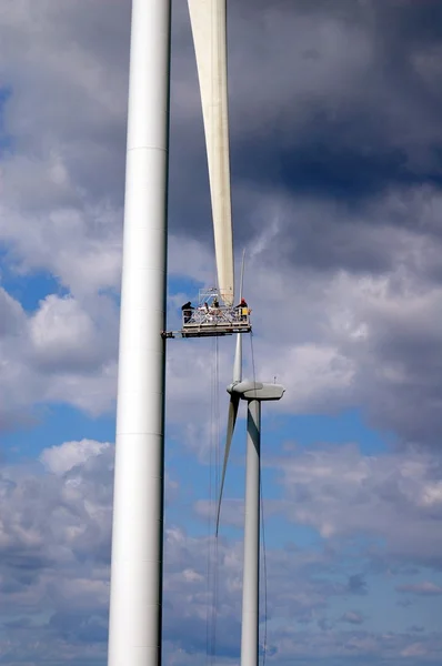 Rüzgar enerjisi Stok Fotoğraf