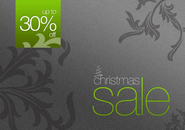 Kartka świąteczna sprzedaż 30% taniej — Zdjęcie stockowe