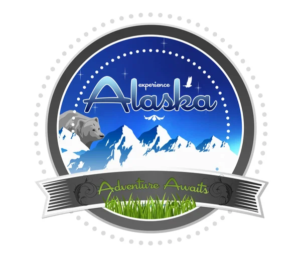 Графика Высокого Разрешения Аляски — стоковое фото