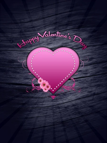 Aftelkalender Voor Valentijnsdag Afbeelding Met Hoge Resolutie — Stockfoto