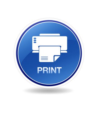 Print Icon clipart