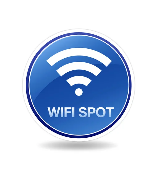 Icône Haute Résolution Spot Wifi Sans Fil — Photo