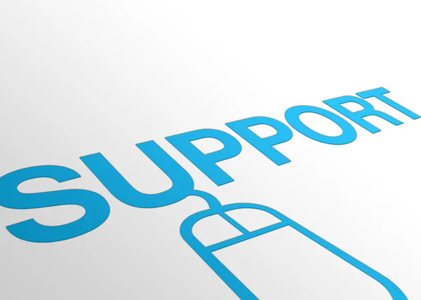 Perspective Support Sign — Stock Photo, Image