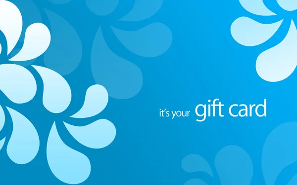 Het is uw Geschenkenkaart — Stockfoto