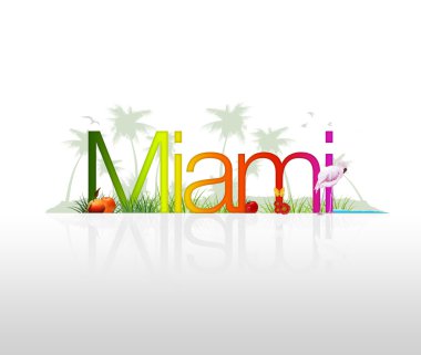 Miam- Florida clipart