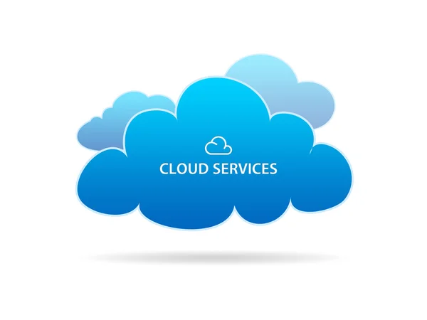 Cloud-Dienste — Stockfoto