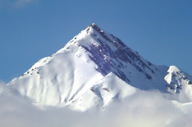 Gudauri mountain clipart