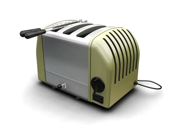 Retro tost makinesi — Stok fotoğraf