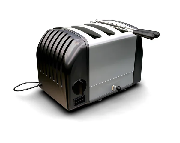 Retro tost makinesi — Stok fotoğraf