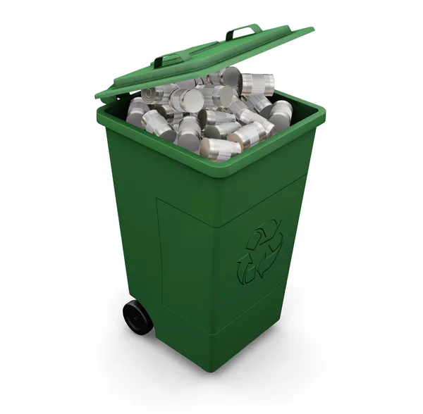 Recyklingu bin — Zdjęcie stockowe
