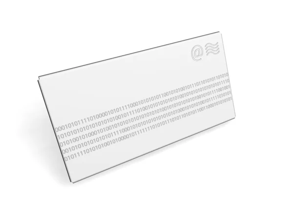 Envelope binário — Fotografia de Stock