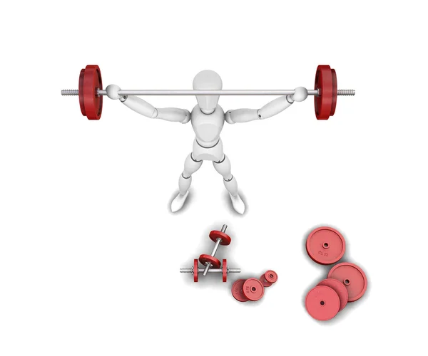 Weight lifter — Stock Photo, Image