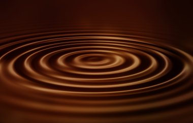 Velvet chocolate ripples clipart