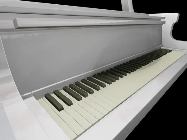 Kunci piano — Stok Foto