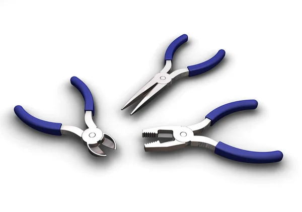 Pliers and cutters — Stock Photo, Image