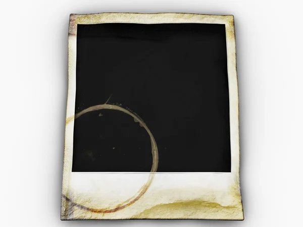 Granica polaroid — Zdjęcie stockowe