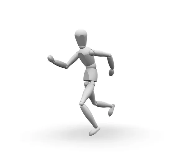 Mann rennt — Stockfoto
