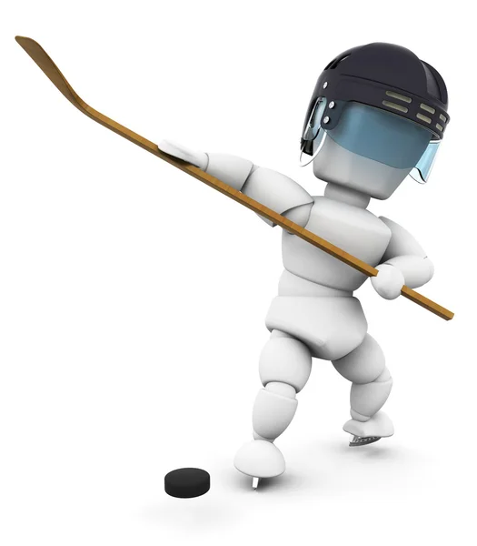 Ice hockey player — Stock Photo, Image