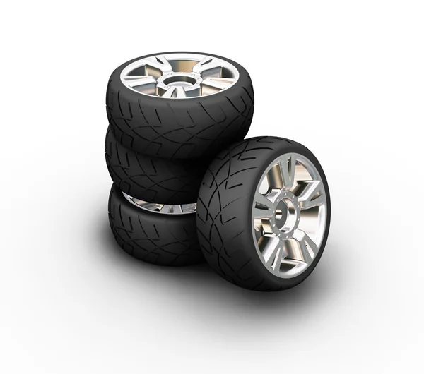Neumáticos de automóviles —  Fotos de Stock