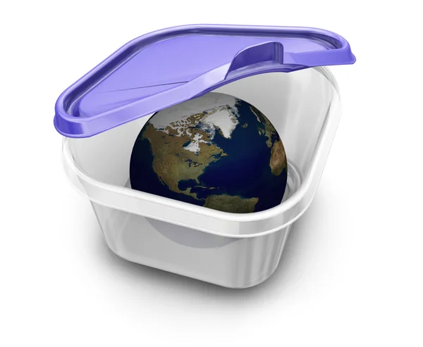 World in a box — Stock Photo, Image