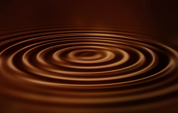 Velvet chocolate ripples — Stock Photo, Image