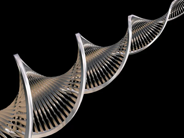 DNA-tråder – stockfoto