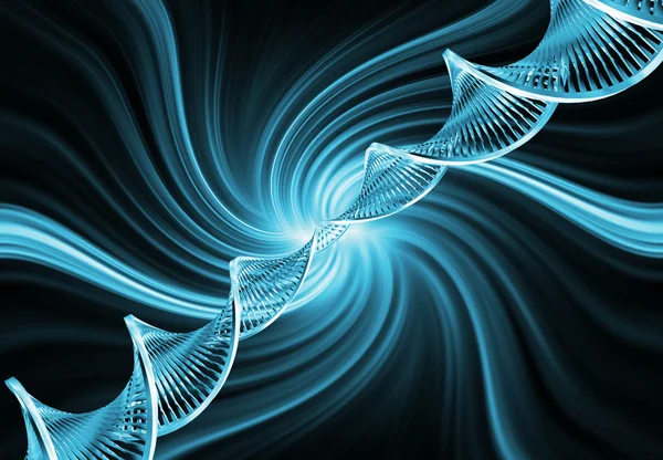 DNA abstrakt - Stock-foto