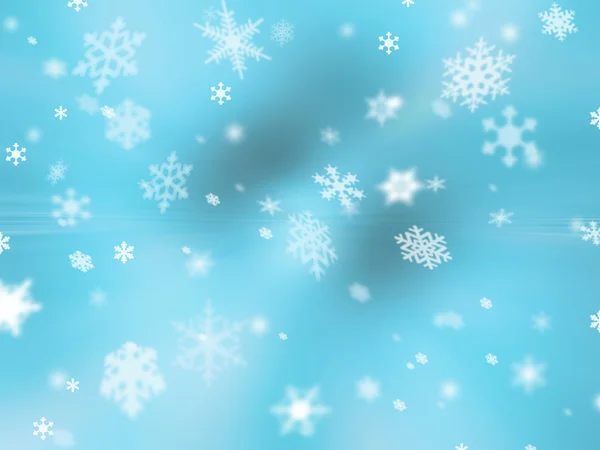 Flocos de neve — Fotografia de Stock