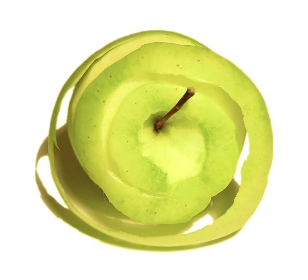 Apple peeling — Stock Photo, Image