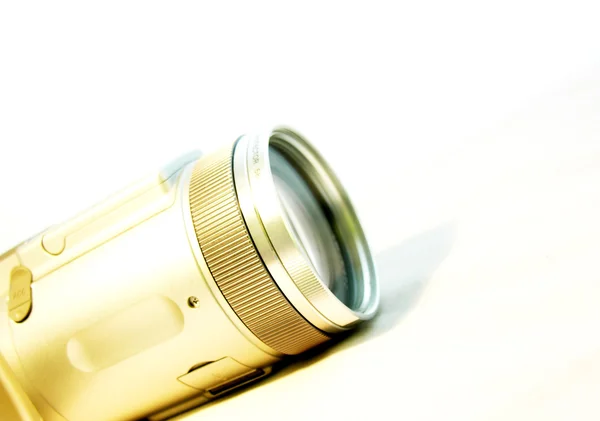 Lensa kamera kontras tinggi — Stok Foto