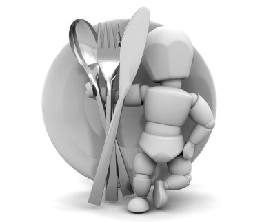 Dinner service clipart